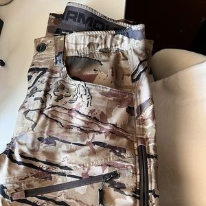 UA Hunt Ridge Reaper Pants Men Barren Camo 32x32 Raider HD